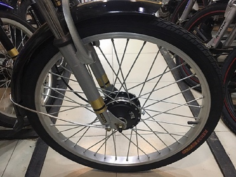 Bộ bánh trước 22 inch xe asama