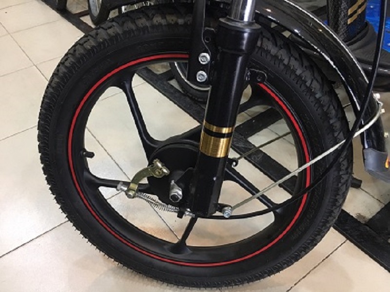 Bộ bánh trước BMX 18 inch 5 lá