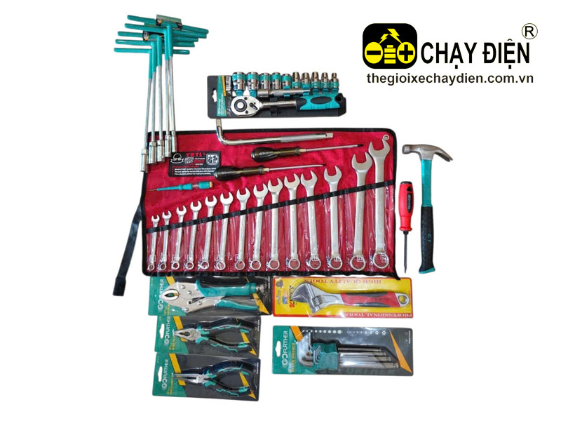 Bộ đồ nghề sửa xe đạp điện 12 món