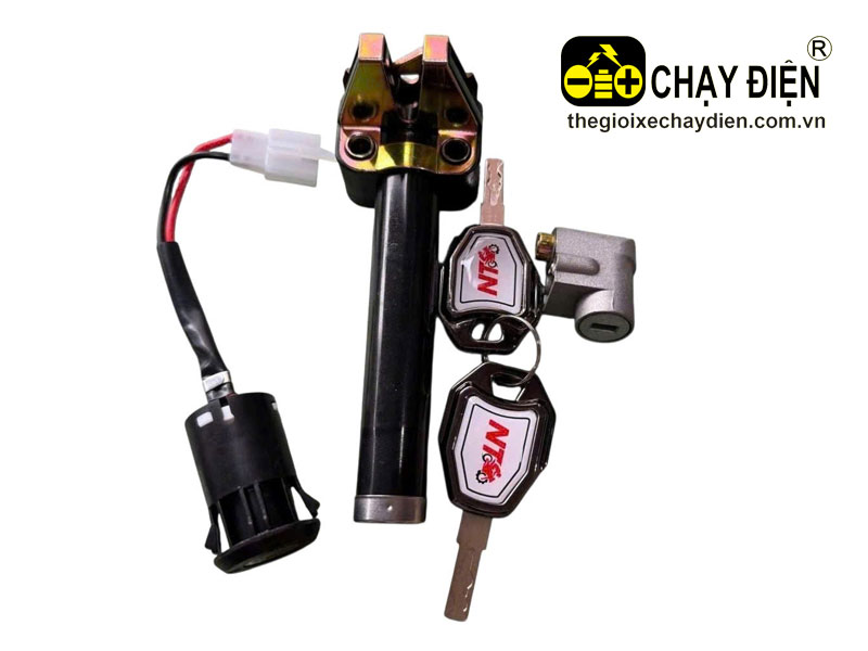 Bộ ổ khóa nguồn, cốp, cổ xe điện M133