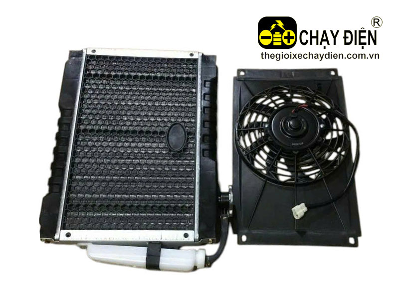 Bộ quạt gió, két nước xe ba gác