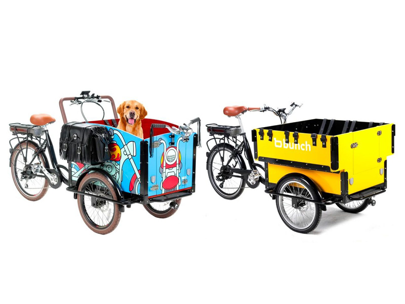 Bunch giới thiệu hai mẫu xe đạp điện chở trẻ em và thú cưng 