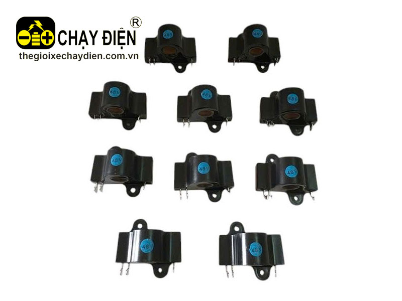 Chân ga thụt thò ô tô điện 3 chân 48V