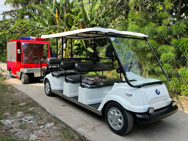 Charm Resort Long Hải tiếp tục đặt mua xe điện du lịch của TGXCĐ