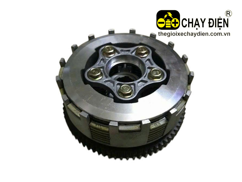Cụm côn 5 trụ 7 lá xe 3 bánh chở hàng