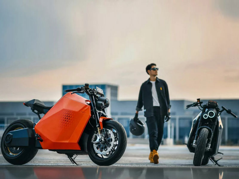Davinci sắp trình làng xe máy điện DC100 chạy 400 km tại CES năm 2023