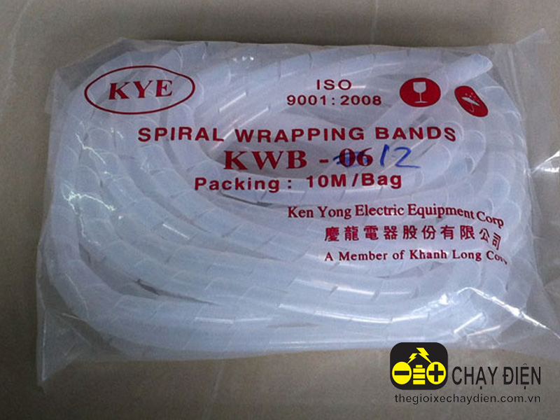 Dây ruột gà xe đạp điện - 10m phi 12