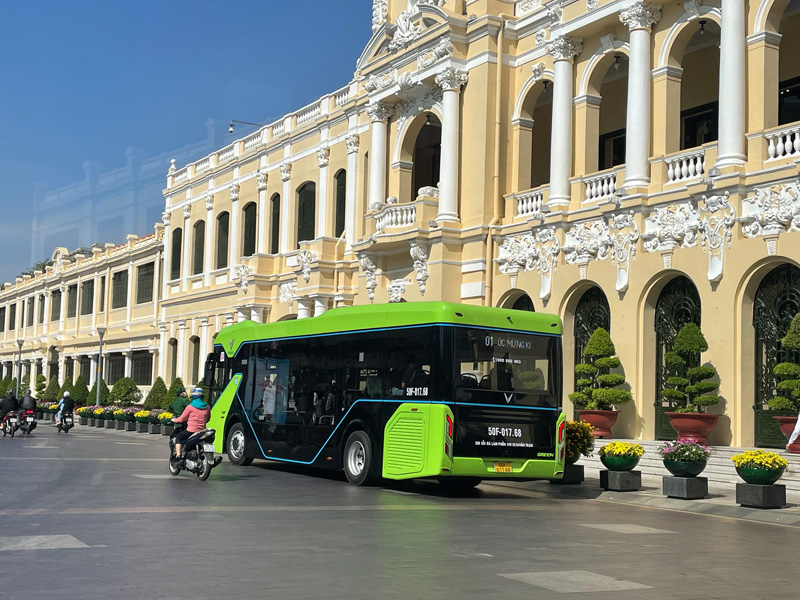 Đề xuất đưa xe điện vào tuyến buýt nhanh đầu tiên tại TP Hồ Chí Minh