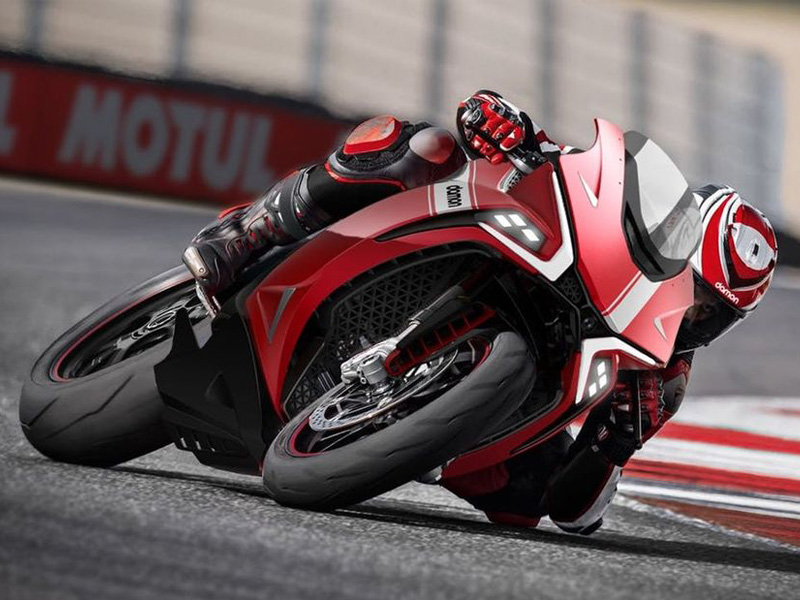 Được trang bị trí tuệ nhân tạo, Hypersport trở thành chiếc mô tô điện hiện đại nhất thế giới