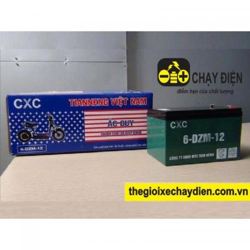 Ắc quy xe đạp điện CXC (12v - 12a)