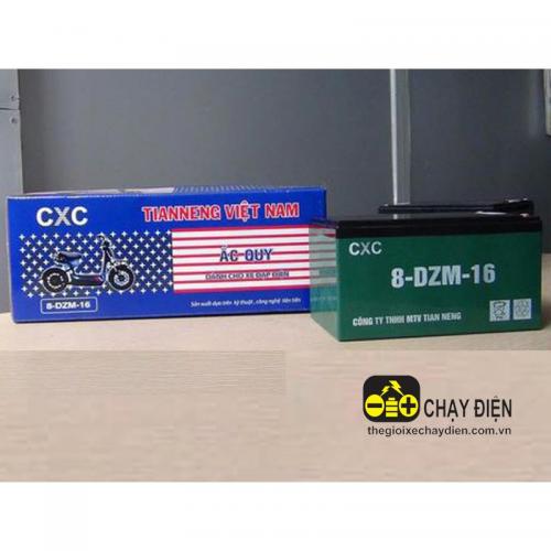 Ắc quy xe đạp điện Cxc (12v - 16a)