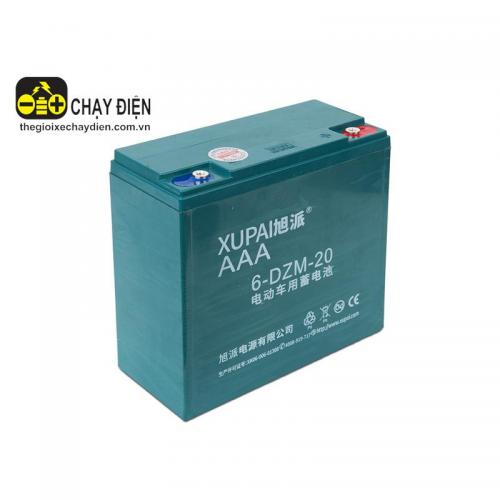 Ắc quy xe máy điện Xupai 12V-20Ah