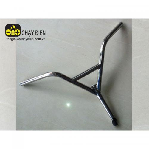 Ghi đong inox chữ A có ty + chén xe đạp điện