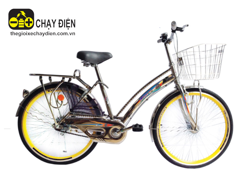 Xe đạp BMX 40 Inox @ 24inch vành gió