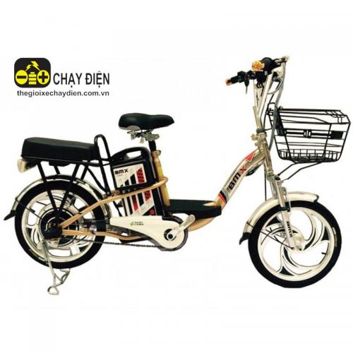 Xe đạp điện Bmx Inox màu 50% vành 18inch