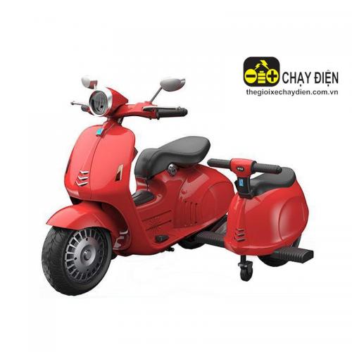 Xe máy điện trẻ em Vespa 2 chỗ ngồi YH-8820A