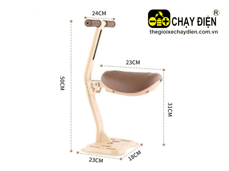 Ghế em bé gấp gọn sử dụng có xe điện Smart T1