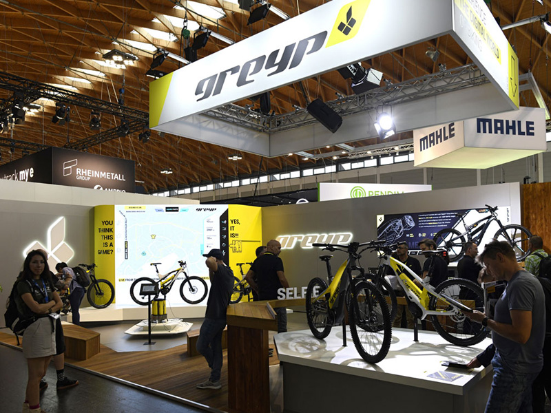 Greyp giới thiệu xe đạp leo núi điện G5 trên Eurobike