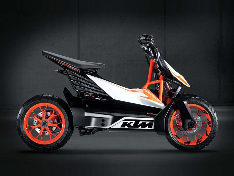 KTM sắp giới thiệu đến khách hàng mẫu xe ga chạy điện