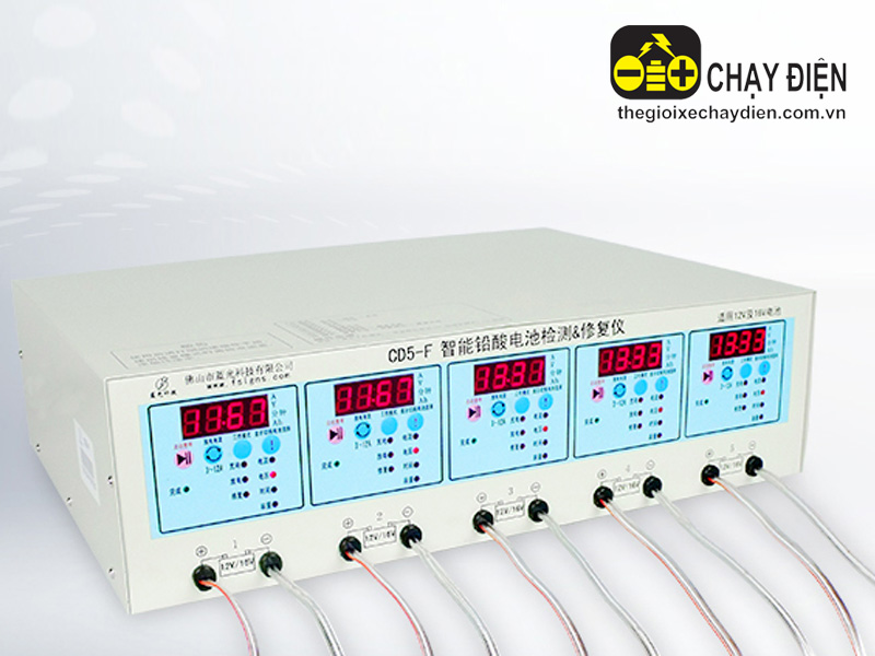 Làm thế nào để phục hồi ắc quy xe đạp điện bị sập nguồn không sạc được bằng CD5F?