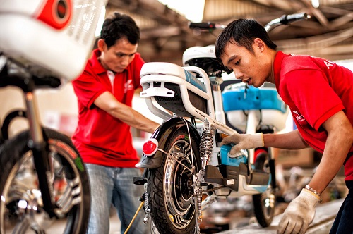 Lắp ráp xe đạp điện quận 1