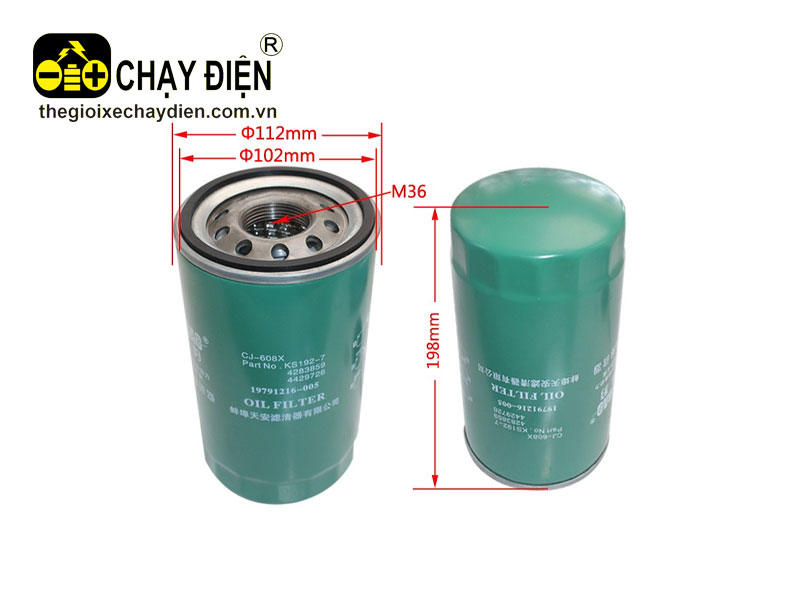 Lọc nhớt xe nâng 20801-01441