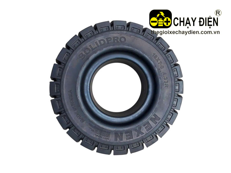 Lốp đặc xe năng 18x7-8 NEXEN