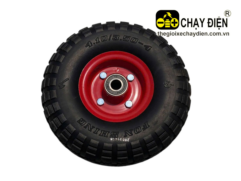Mâm, lốp không ruột xe đẩy điện 4.10/3.50-4