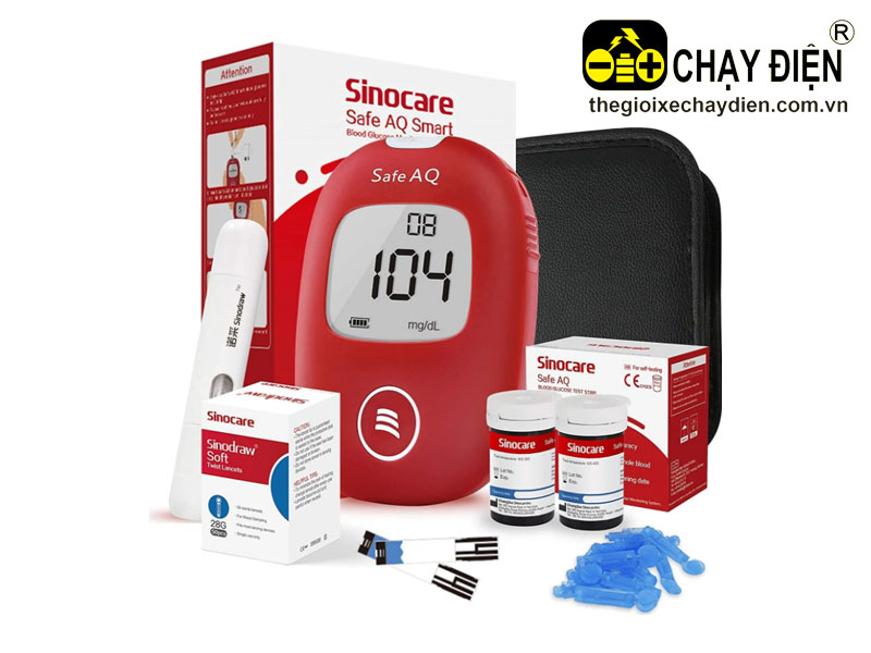 Máy đo đường huyết Sinocare Safe AQ Smart