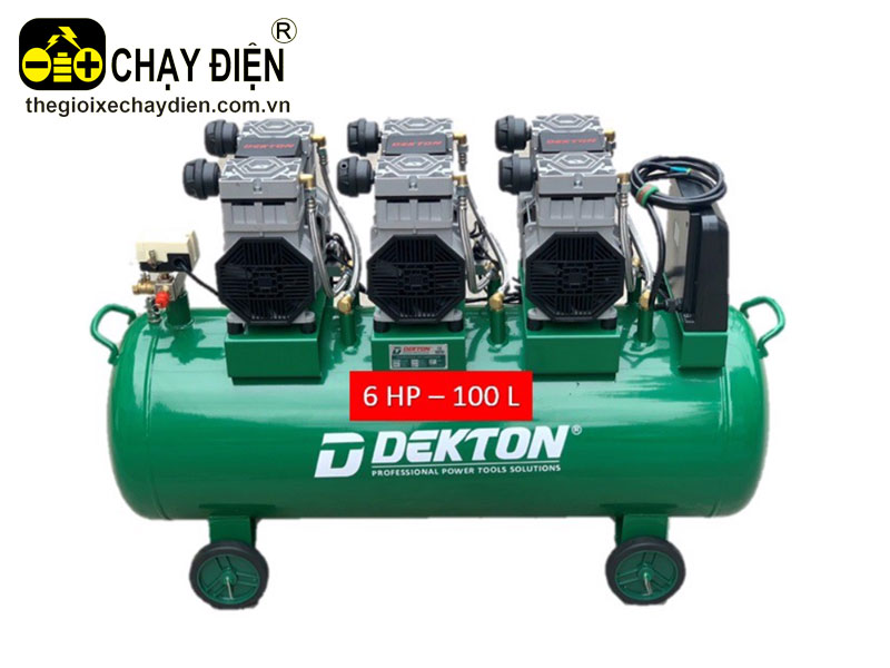 Máy nén khí DEKTON DK 59-100 - 100L - 6 HP