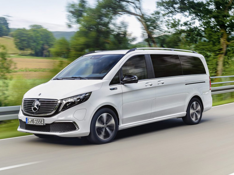 Mercedes-Benz công bố MPV van phiên bản hoàn toàn bằng điện với 450km phạm vi