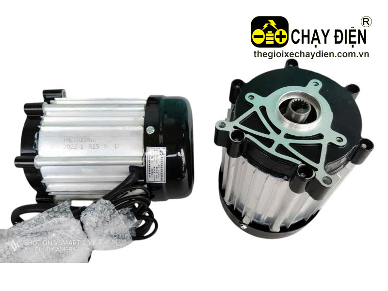 Motor xe 3 bánh điện không chổi than tốc độ cao 60V 1500W