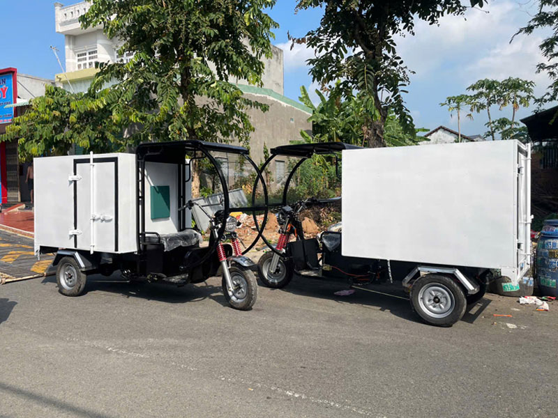 Những lợi ích của việc sử dụng xe 3 bánh điện chở hàng