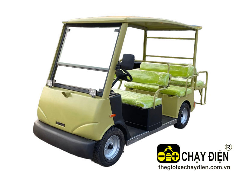 Ô tô điện du lịch Hitachi 6+2 ắc quy cũ
