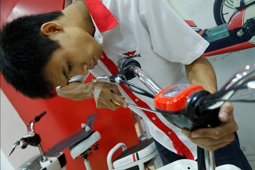 Phương pháp khắc phục sự cố khi di chuyển bằng xe đạp