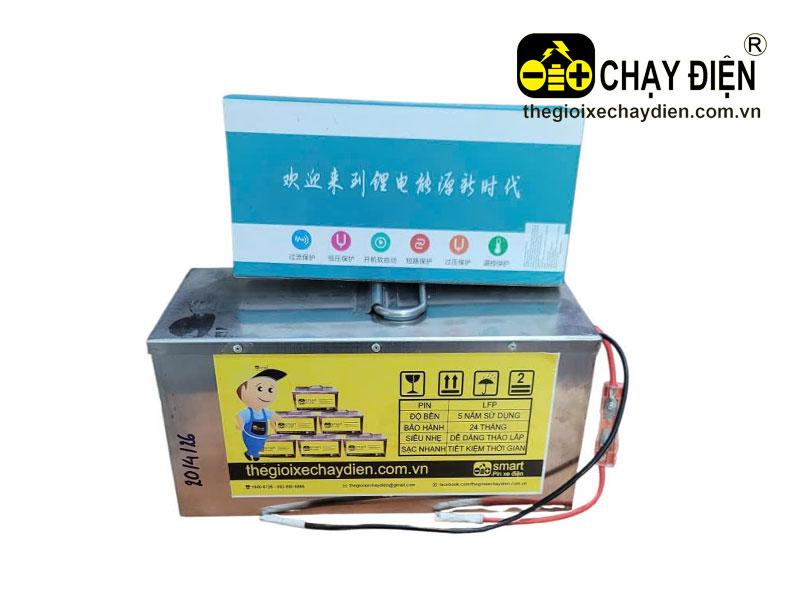 Pinlithium xe điện Smart 48V 30Ah
