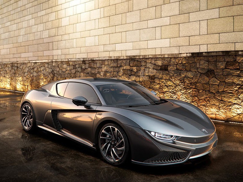 Qiantu K50 sẽ được giới thiệu tại triển lãm xe New York Auto Show 2019