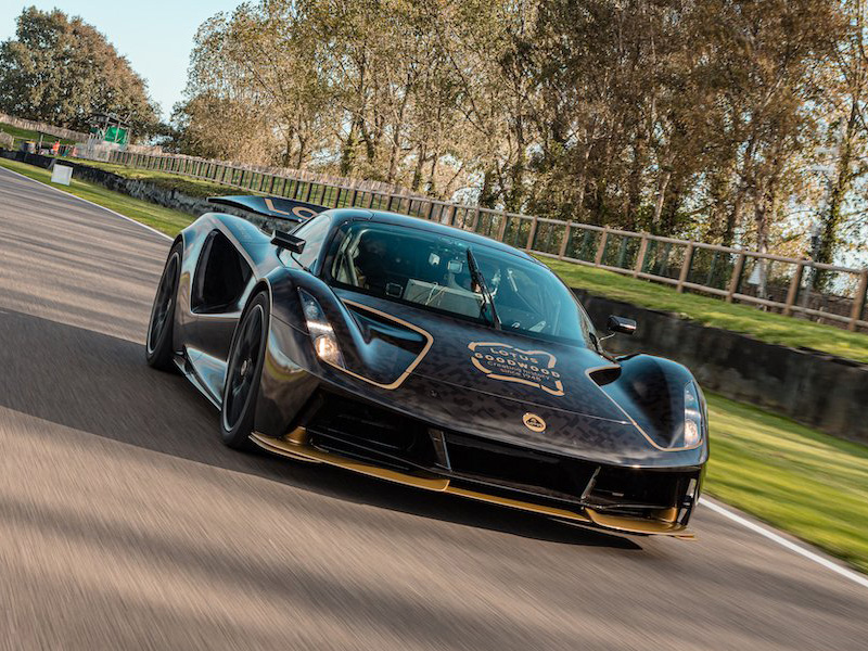 Siêu xe điện Evija được Lotus ra mắt tại Goodwook Speedweek 2020