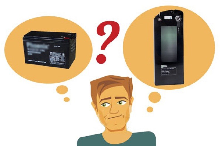 Dánh giá, so sánh Ăc quy và Pin Lithium xe đạp điện, xe máy điện