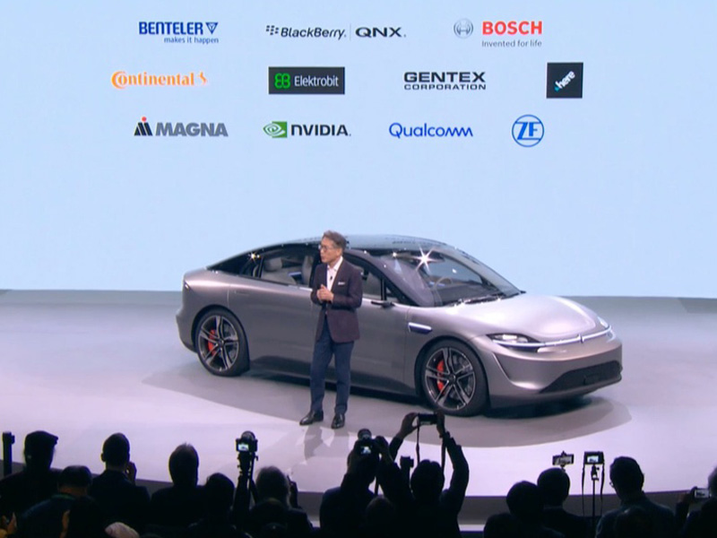 Sony bất ngờ trình làng xe điện Vision-S đẹp mắt tại CES 2020