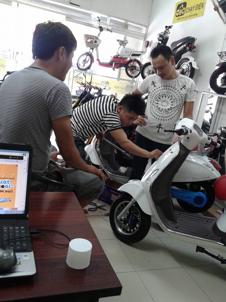 Sửa xe đạp điện quận 4.