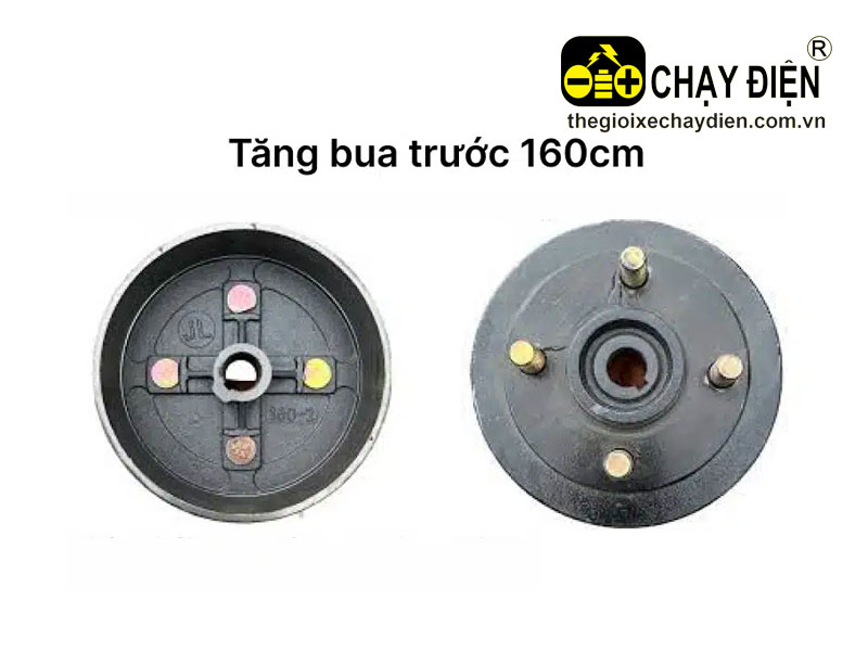 Tăng bua trước xe ba bánh