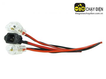 Dây nguồn xe đạp điện chân vuông