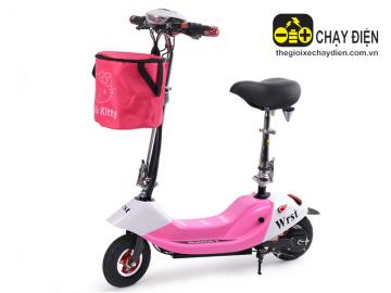 Xe điện gấp Mini E-Scooter giỏ trước