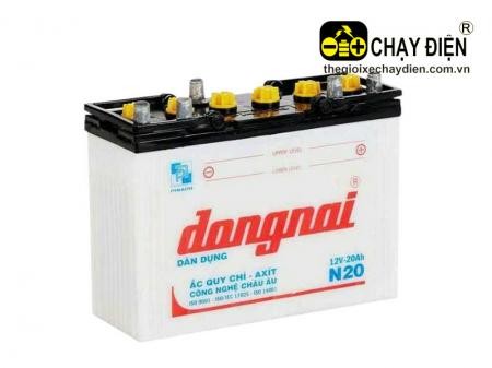 Ắc quy Đồng Nai xe 3 bánh 12V 20Ah