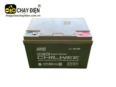 Ắc quy xe đạp điện Chilwee FMT 12V16AH