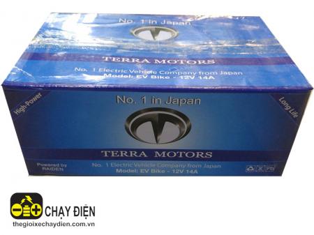 Ắc quy xe đạp điện Terra Motors (12v - 12a)