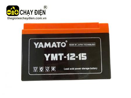 Ắc quy xe đạp điện Yamato 12V15Ah