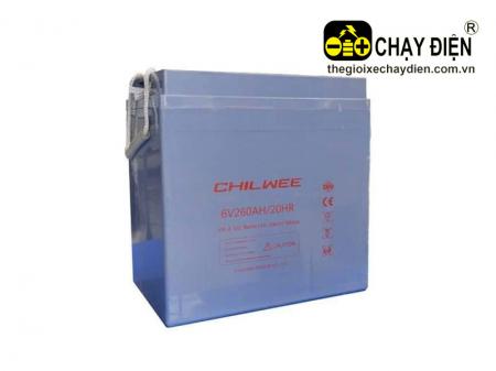 Ắc quy xe điện Chilwee 6V 260AH / 3HR