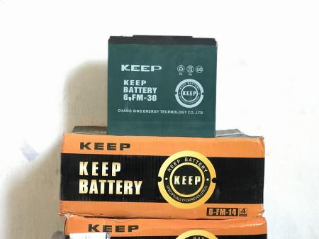 Ắc quy xe máy điện 12v-30a KEEP